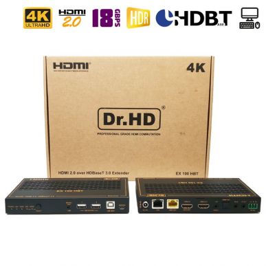HDMI 2.0 удлинитель по UTP с HDBaseT / Dr.HD EX 100 HBT
