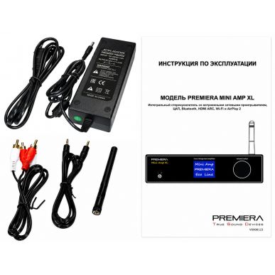 Стереоусилитель PREMIERA MINI AMP XL BK