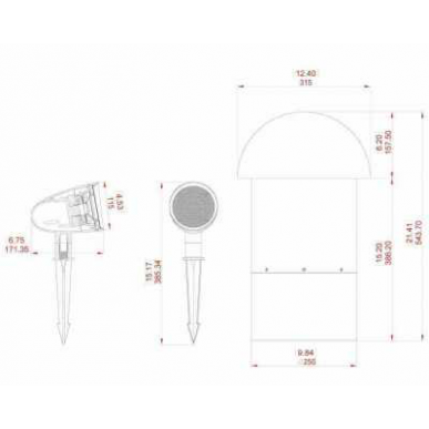 Sonance PATIO 4.1 SYSTEM (4 - SATS, 1 - SUB)