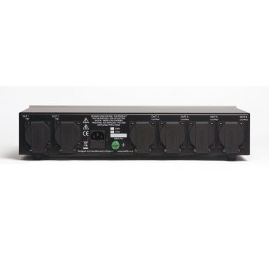 Сетевой фильтр Isol-8 Minisub Chroma (1вход /6 выходов) Silver faceplate