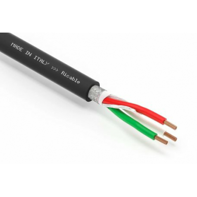 Силовой аудио кабель Ricable Custom Power U4P 3 x 4 mm