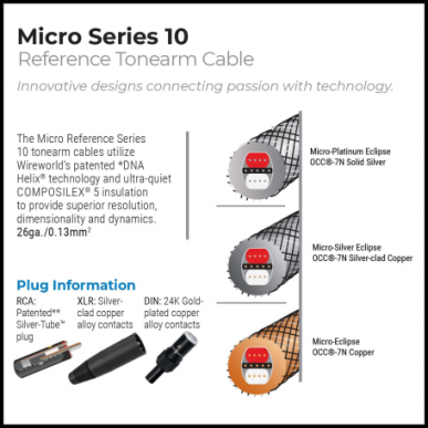 Фонокабель Wireworld ECT1.5M-A-10 Micro Eclipse 10 DIN to RCA 1.5m