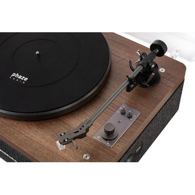 Виниловый проигрыватель Phaze Audio Adelle Walnut