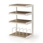 Hi-Fi стойка NorStone Esse Hifi VInyl White/Oak