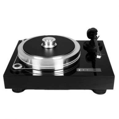 Виниловый проигрыватель EAT Forte piano black FN 12" VT S chrome