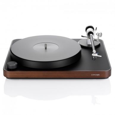 Виниловый проигрыватель Clearaudio Concept MM/S Wood Black/Dark Wood