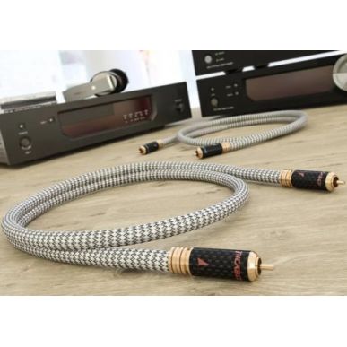 Межблочный кабель Ricable Invictus Signal RCA Reference 2 x 0,5 m