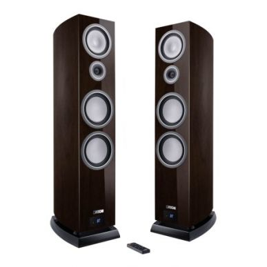 Активная напольная акустика Canton Smart Vento 9 S2, walnut dark high-gloss