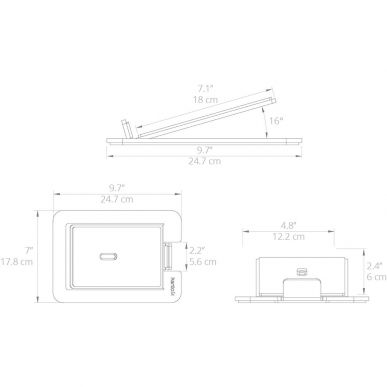Стойки для акустики Kanto Audio S6 Black