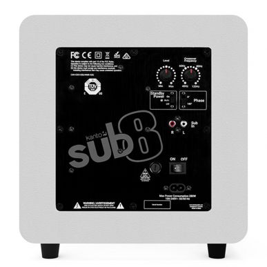 Сабвуфер Kanto Audio SUB8 VMW-CG White