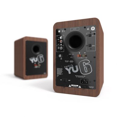 Активная полочная акустика Kanto Audio YU6 WN-FG Walnut