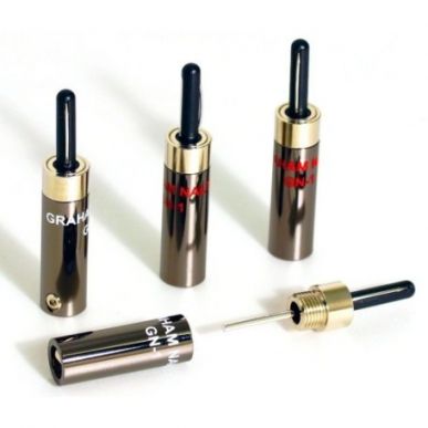 Комплект разъемов акустических Black Rhodium Graham Nalty Banana plug kit GN-1