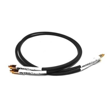 Межблочный кабель Black Rhodium INTRO RCA-RCA 1.0 m Black