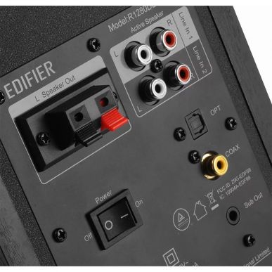 Активная полочная акустика Edifier R1280DBs Black