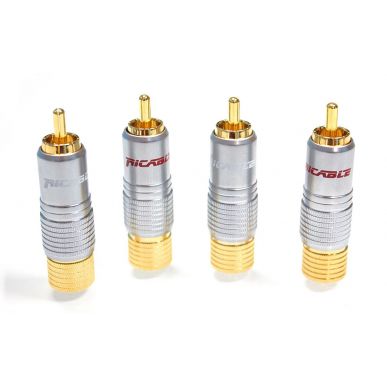 Разъем Ricable Custom RCA Hi-End (4 шт.)