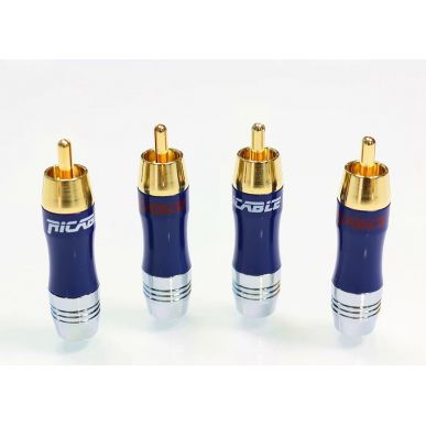 Разъем Ricable Custom RCA Hi-Fi (4 шт.)