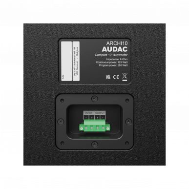 Сабвуфер AVC ARCHI10/B