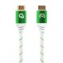 Кабель HDMI Oehlbach EXCELLENCE Gaming UHD 2.1b cable 3,0m Green/White