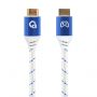 Кабель HDMI Oehlbach EXCELLENCE Gaming UHD 2.1b cable 2,0m Blue/White
