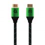 Кабель HDMI Oehlbach EXCELLENCE Gaming UHD 2.1b cable 2,0m Green/Black