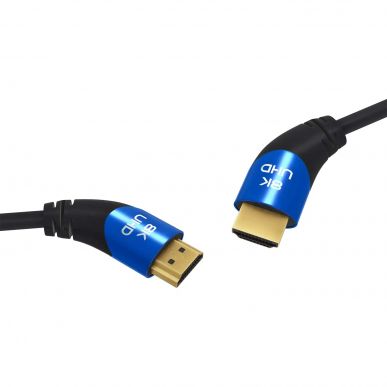 Кабель HDMI Oehlbach PERFORMANCE SHAPE MAGIC UHD 40 black, UHS HDMI cable 1,0m