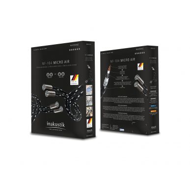 Межблочный кабель RCA Inakustik Referenz NF-104 Micro AIR, 1.5 m, RCA, 007188015