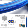 Акустический кабель DAXX S31 11AWG 4.0 мм.кв 2,5 метра