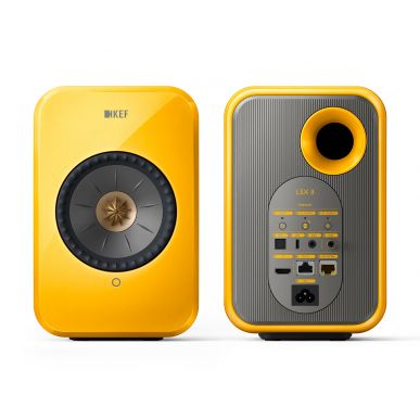 Беспроводная hi-fi акустика KEF LSX II Solaris Yellow EU (SP4041ZA02)