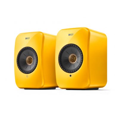 Беспроводная hi-fi акустика KEF LSX II Solaris Yellow EU (SP4041ZA02)