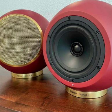 Полочная акустика Elipson Planet L 2.0, MARS LAVA Gold Edition