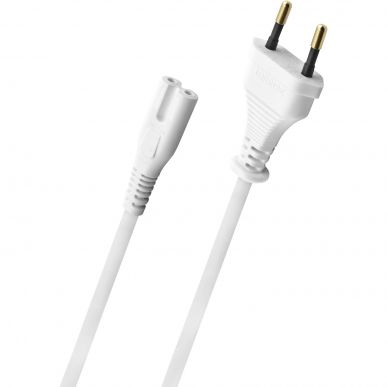 Силовой аудио кабель Oehlbach PERFORMANCE Powercord C7 3,0m, white, D1C17050
