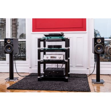 Hi-Fi стойка NorStone Como 1 Black Leather