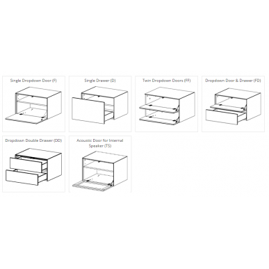Стойка для ТВ Sonorous ELEMENT EX260 #6