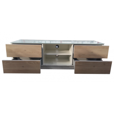 Тумба для ТВ Sonorous LB 1540 GWHT OAK