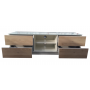 Тумба для ТВ Sonorous LB 1540 GWHT OAK