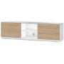 Тумба для ТВ Sonorous LB 1181 GWHT OAK