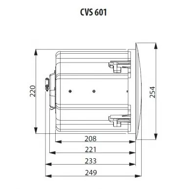 Встраиваемая трансформаторная акустика Tannoy CVS 601-BK
