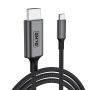 Кабель HDMI Type-C Dr.HD / USB 3.2 / 4K / 18Gbps 2 м