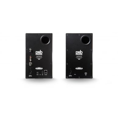 Активная полочная акустика PSB Alpha iQ black