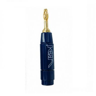 Разъем акустический Van den Hul Gold Plated Bus 10 mm Blue