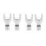 Разъем акустический AudioQuest P10M/S Spade Silver (40)