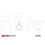 Настенная акустика M&K Sound D95 Grey Satin/Grey Cloth