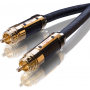 Oehlbach XXL Black Connection RCA 2x0.5m