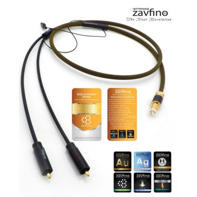 Фонокабель Zavfino DIN-XLR Gold Rush MK2 ST 1.5m
