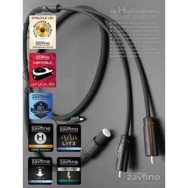 Фонокабель Zavfino DIN-XLR  Highlands ST MK2