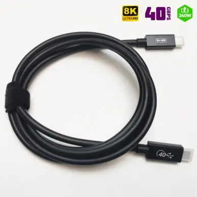 Кабель USB Dr.HD / USB 4.0 / 8K / 240W / 40Gbps 2 м