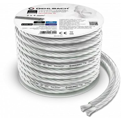 Акустический кабель Oehlbach EXCELLENCE Silverline 40, LS-cabel 2x4mm2 20M, D1C189