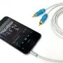 Межблочный аудио кабель Chord Company C-Jack 3.5mm Stereo to 2RCA 3m
