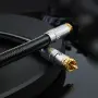 Сабвуферный кабель Oehlbach STATE OF THE ART XXL Cable RCA, 1x6,60m, gold, D1C13306