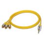 Кабель J 3,5/3 RCA DAXX J47-25 2.5m